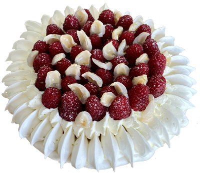 Pavlov framboises litchis