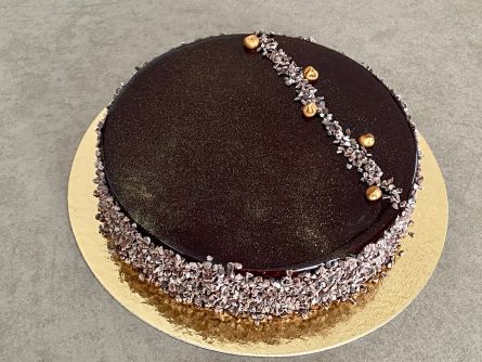 entremets chocolat et praliné